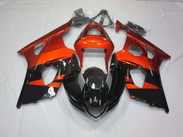 2003-2004 Burnt orange and Black Suzuki GSXR 1000 Fairings Canada 2003-2004 Burnt orange and Black Suzuki GSXR 1000 Fairings Canada