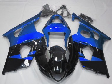 2003-2004 Gloss Blue & Black Suzuki GSXR 1000 Fairings Canada