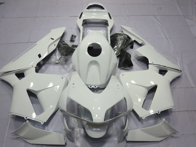 2003-2004 Gloss White Plain Honda CBR600RR Fairings Canada 2003-2004 Gloss White Plain Honda CBR600RR Fairings Canada