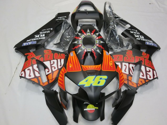 2003-2004 Matte Rossi Design Honda CBR600RR Fairings Canada 2003-2004 Matte Rossi Design Honda CBR600RR Fairings Canada