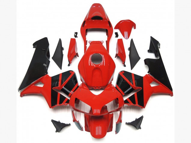 2003-2004 OEM Style Red Black Honda CBR600RR Fairings Canada 2003-2004 OEM Style Red Black Honda CBR600RR Fairings Canada