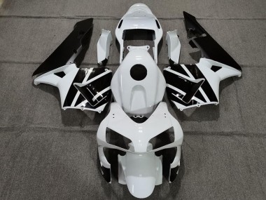 2003-2004 Pearl White and Black Honda CBR600RR Fairings Canada