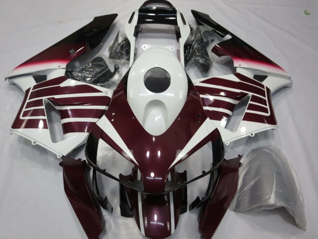 2003-2004 Purple and White Honda CBR600RR Fairings Canada