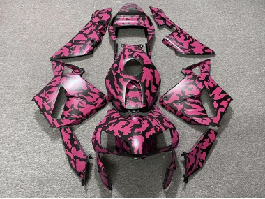 2003-2004 Red Camo Honda CBR600RR Fairings Canada