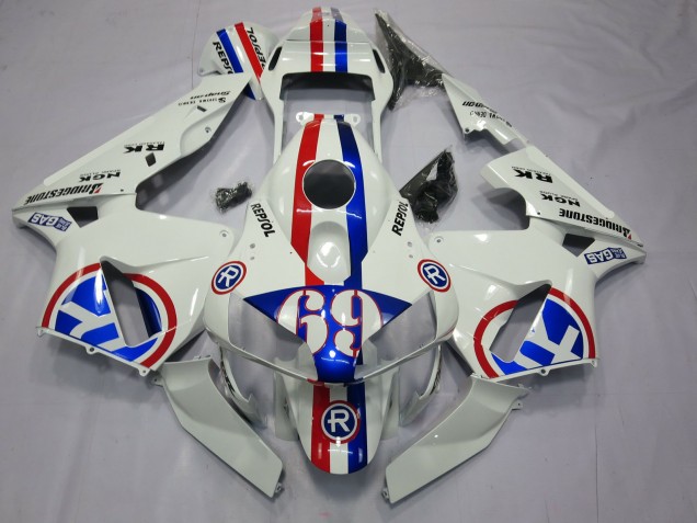 2003-2004 Repsol 69 Honda CBR600RR Fairings Canada 2003-2004 Repsol 69 Honda CBR600RR Fairings Canada