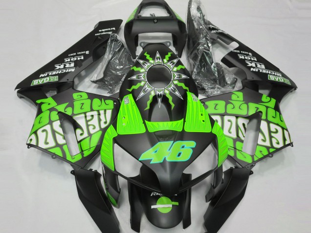 2003-2004 Slime Green Rossi Repsol Honda CBR600RR Fairings Canada