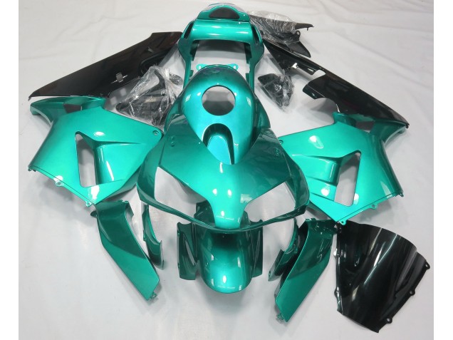 2003-2004 Teal Plain Honda CBR600RR Fairings Canada