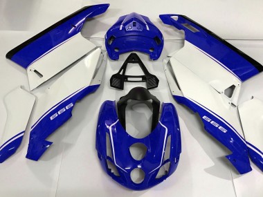 2003-2004 White Blue and Black Ducati 749 999 Fairings Canada