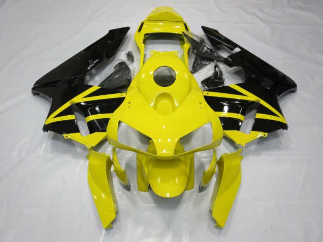 2003-2004 Yellow & Black OEM Style Honda CBR600RR Fairings Canada