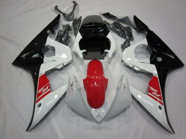 2003-2005 Black White and Red Yamaha R6 Fairings Canada