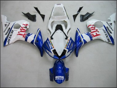 2003-2005 Blue Fiat Yamaha R6 Fairings Canada