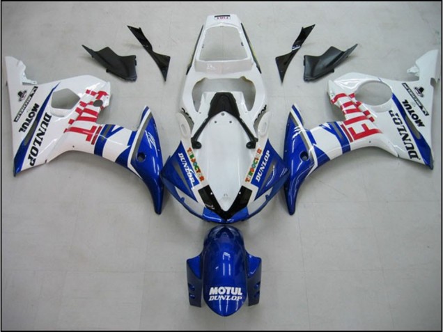 2003-2005 Blue Fiat Yamaha R6 Fairings Canada 2003-2005 Blue Fiat Yamaha R6 Fairings Canada