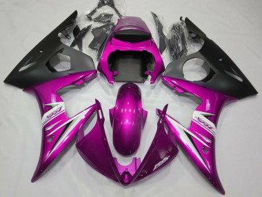 2003-2005 Gloss Pink & White Yamaha R6 Fairings Canada