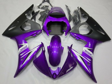 2003-2005 Purple & White Yamaha R6 Fairings Canada