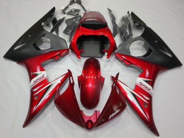 2003-2005 Red & White Yamaha R6 Fairings Canada