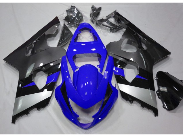 2004-2005 Blue and Silver Suzuki GSXR 600-750 Fairings Canada 2004-2005 Blue and Silver Suzuki GSXR 600-750 Fairings Canada