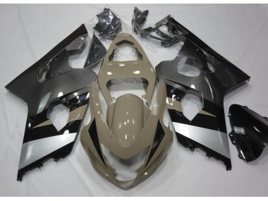 2004-2005 Desert Tan and Silver Suzuki GSXR 600-750 Fairings Canada