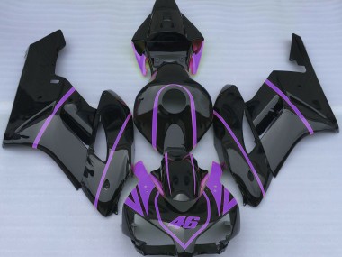 2004-2005 Gloss Black & Purple Honda CBR1000RR Fairings Canada