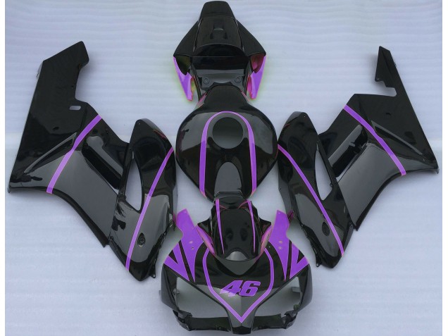 2004-2005 Gloss Black & Purple Honda CBR1000RR Fairings Canada 2004-2005 Gloss Black & Purple Honda CBR1000RR Fairings Canada