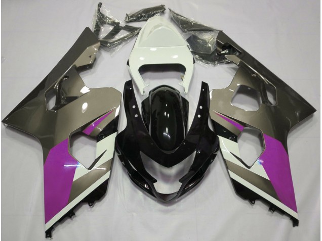 2004-2005 Gloss Grey Suzuki GSXR 600-750 Fairings Canada