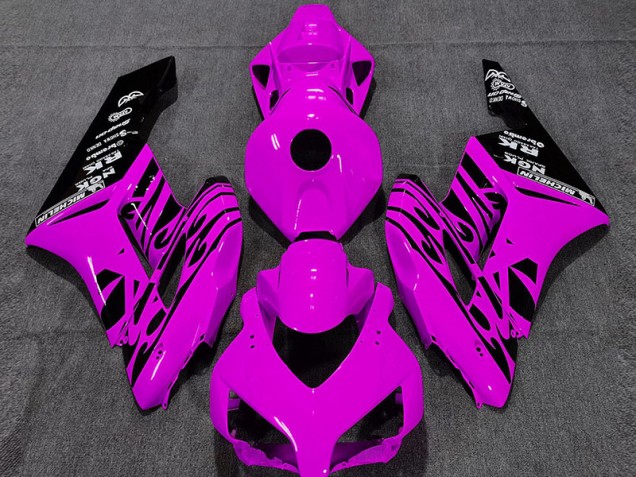 2004-2005 Gloss Pink Flame Honda CBR1000RR Fairings Canada