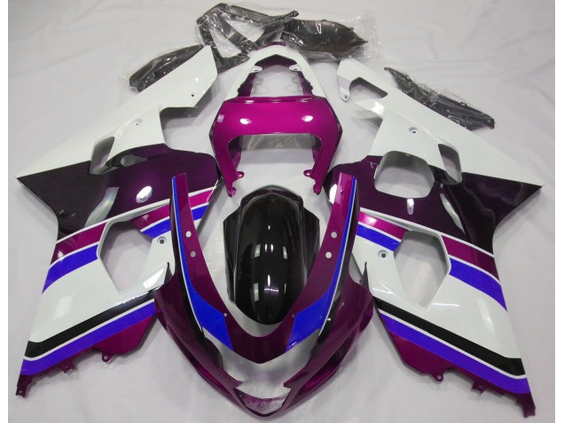 2004-2005 Gloss Pink and Blue Suzuki GSXR 600-750 Fairings Canada