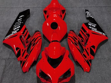2004-2005 Gloss Red Flame Honda CBR1000RR Fairings Canada