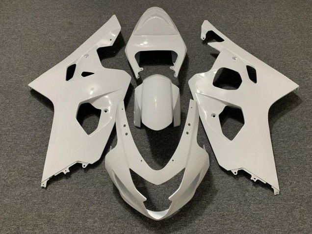 2004-2005 Gloss White Suzuki GSXR 600-750 Fairings Canada 2004-2005 Gloss White Suzuki GSXR 600-750 Fairings Canada