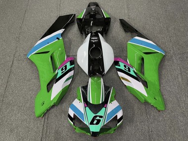 2004-2005 Green 6 Honda CBR1000RR Fairings Canada