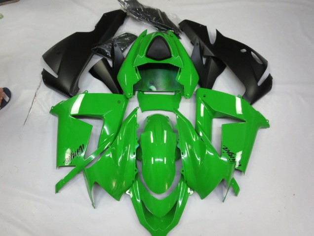 2004-2005 Green Gloss Kawasaki ZX10R Fairings Canada 2004-2005 Green Gloss Kawasaki ZX10R Fairings Canada