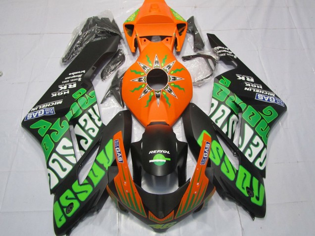 2004-2005 Lime Rossi Matte Honda CBR1000RR Fairings Canada 2004-2005 Lime Rossi Matte Honda CBR1000RR Fairings Canada