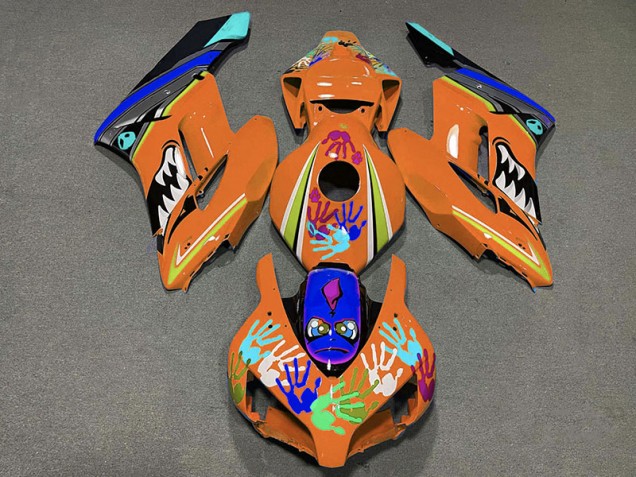 2004-2005 Orange Shark Honda CBR1000RR Fairings Canada