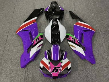 2004-2005 Purple 6 Honda CBR1000RR Fairings Canada
