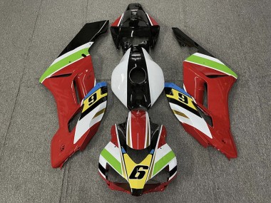 2004-2005 Red 6 Honda CBR1000RR Fairings Canada