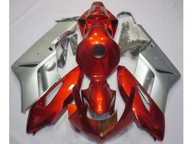 2004-2005 Red Silver Honda CBR1000RR Fairings Canada