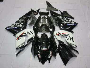 2004-2005 West White Black Kawasaki ZX10R Fairings Canada
