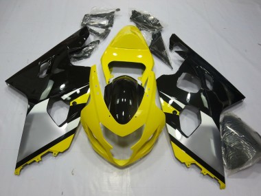 2004-2005 Yellow OEM Style Suzuki GSXR 600-750 Fairings Canada