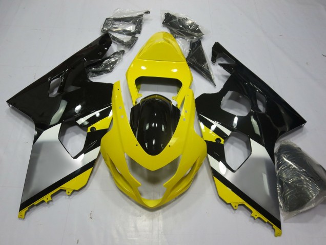 2004-2005 Yellow OEM Style Suzuki GSXR 600-750 Fairings Canada