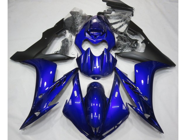 2004-2006 Gloss Blue & Black Yamaha R1 Fairings Canada