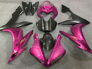 2004-2006 Hot Pink and Carbon Style Yamaha R1 Fairings Canada