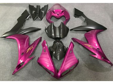 2004-2006 Hot Pink and Carbon Style Yamaha R1 Fairings Canada