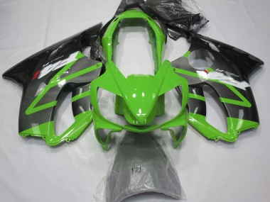 2004-2007 Gloss Green & Grey Honda CBR600 F4i Fairings Canada