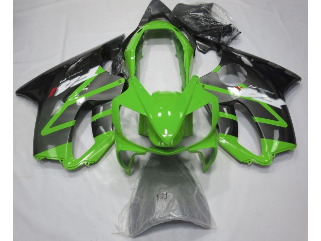 2004-2007 Gloss Green & Grey Honda CBR600 F4i Fairings Canada