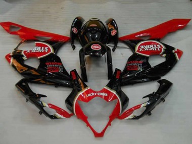 2005-2006 Black Lucky Strike Suzuki GSXR 1000 Fairings Canada