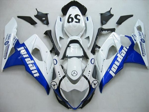 2005-2006 Blue Jordan Suzuki GSXR 1000 Fairings Canada
