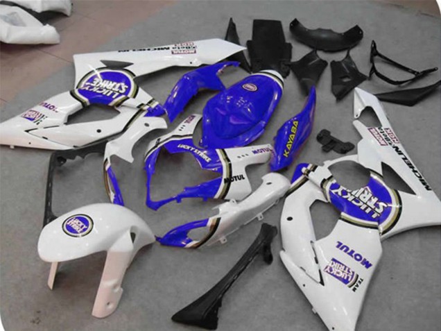 2005-2006 Blue Lucky Strike Suzuki GSXR 1000 Fairings Canada