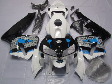 2005-2006 Blue Splatter Honda CBR600RR Fairings Canada