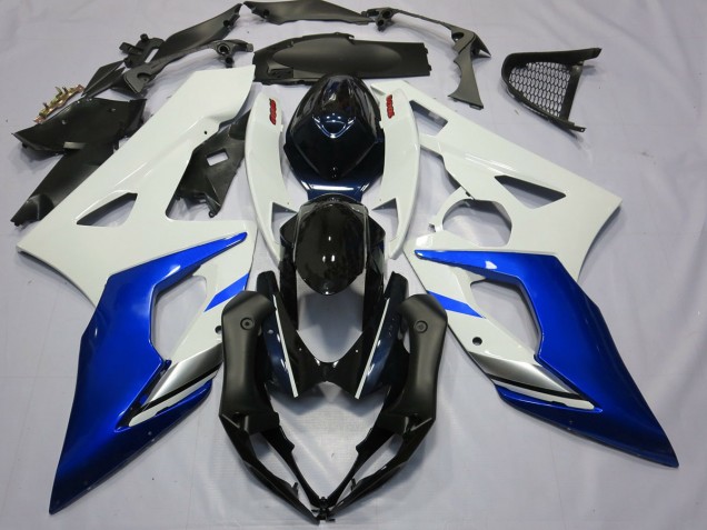 2005-2006 Blue and White Suzuki GSXR 1000 Fairings Canada 2005-2006 Blue and White Suzuki GSXR 1000 Fairings Canada