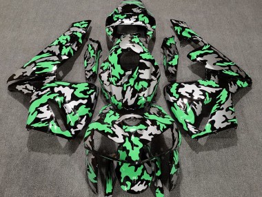 2005-2006 Camo & LIGHT GREEN Honda CBR600RR Fairings Canada