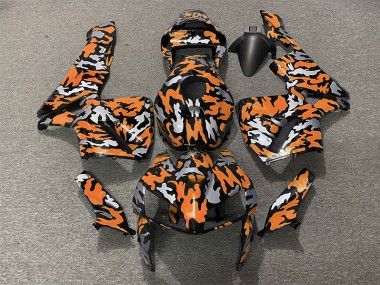 2005-2006 Camo & ORANGE Honda CBR600RR Fairings Canada